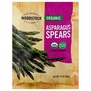 Woodstock Asparagus Spears Organic 12/10 OZ [UNFI #557371] [ebt]