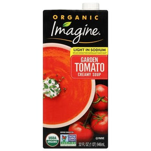Imagine Foods Soup Light in Sodium Organic Garden Tomato Creamy 6/32 OZ [UNFI #2821700] [ebt]