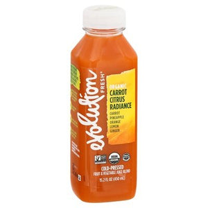 Evolution Fresh Cold-Pressed Juice Organic Carrot Citrus Radiance 6/15.2 OZ [UNFI #2578227] [ebt]