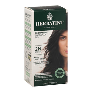 Herbatint Haircolor Gel Permanent Brown 2N Box 5.75 OZ [UNFI #3115466] T