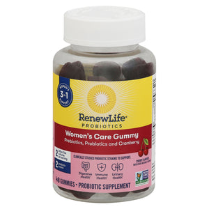 Renew Life Probiotics Womens Care Gummy Cherry 48 CT [UNFI #2871283]