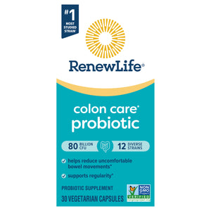 Renew Life Probiotic Vegetarian Capsules Colon Care 6/30 Vcap [UNFI #2624070]