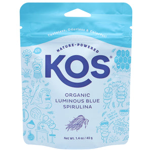 Kos Spirulina Organic Luminous Blue 1.4 OZ [UNFI #2630879]