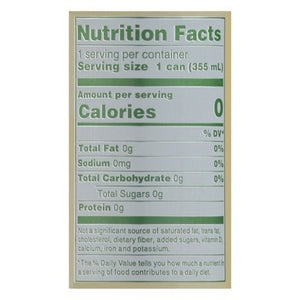 Zevia Black Tea Organic Sweetened Peach 12/12 OZ [UNFI #2304426] [ebt]