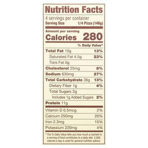 Raos Pizza Brick Oven Crust Fire Roasted Vegetable 12/20.6 OZ [UNFI #2960771] [ebt]