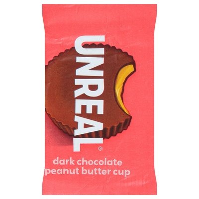 Unreal Peanut Butter Cups Dark Chocolate 40/.5 OZ [UNFI #1830348] [ebt]