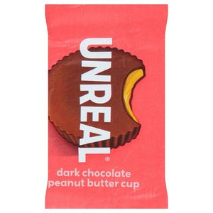 Unreal Peanut Butter Cups Dark Chocolate 40/.5 OZ [UNFI #1830348] [ebt]