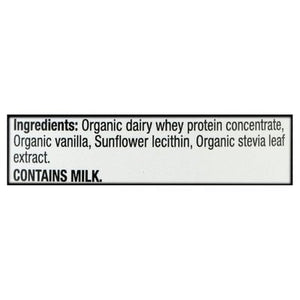 Simply Teras Whey Protein Organic Bourbon Vanilla Grass Fed 1/12 OZ [UNFI #337345]