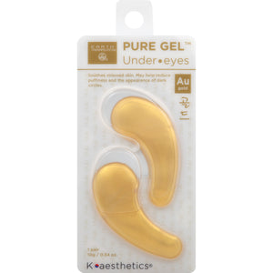 Earth Therapeutics Under-Eye Pads Gold Pure Gel 1 Pair [UNFI #2904704] T