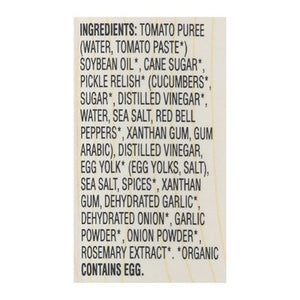 Woodstock Burger Sauce Organic 6/7 OZ [UNFI #2844801] [ebt]