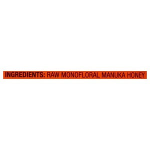 Wedderspoon Honey Raw Monofloral Manuka 6/8.8 OZ [UNFI #2367837] [ebt]