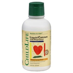 Childlife Essentials Light Calcium With Magnesium Natural Orange Flavor 16 OZ [UNFI #0690636]