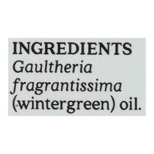 Aura Cacia Pure Essential Oil Wintergreen 1/.5 OZ [UNFI #445825] T