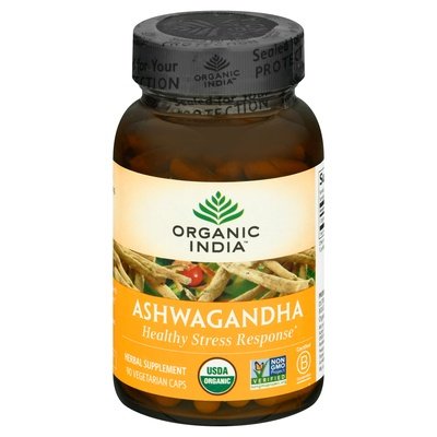 Organic India Ashwagandha Vegetarian Caps 90 VCAP [UNFI #1889070]