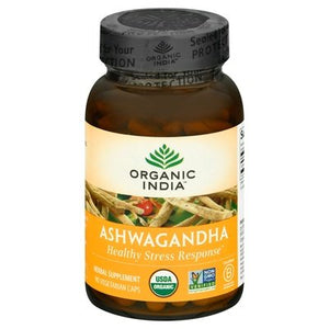 Organic India Ashwagandha Vegetarian Caps 90 VCAP [UNFI #1889070]