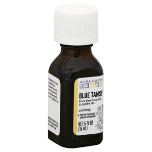 Aura Cacia Oil Pure Essential Calming Blue Tansy .5 OZ [UNFI #2414332] T