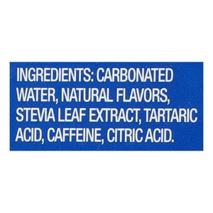 Zevia Soda Zero Sugar Vanilla Cola 4/6/12 OZ [UNFI #2980621] [ebt]