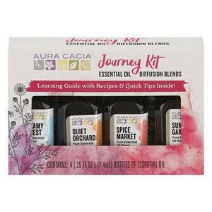 Aura Cacia Essential Oil Journey Kit 1/1 KIT [UNFI #2564144] T