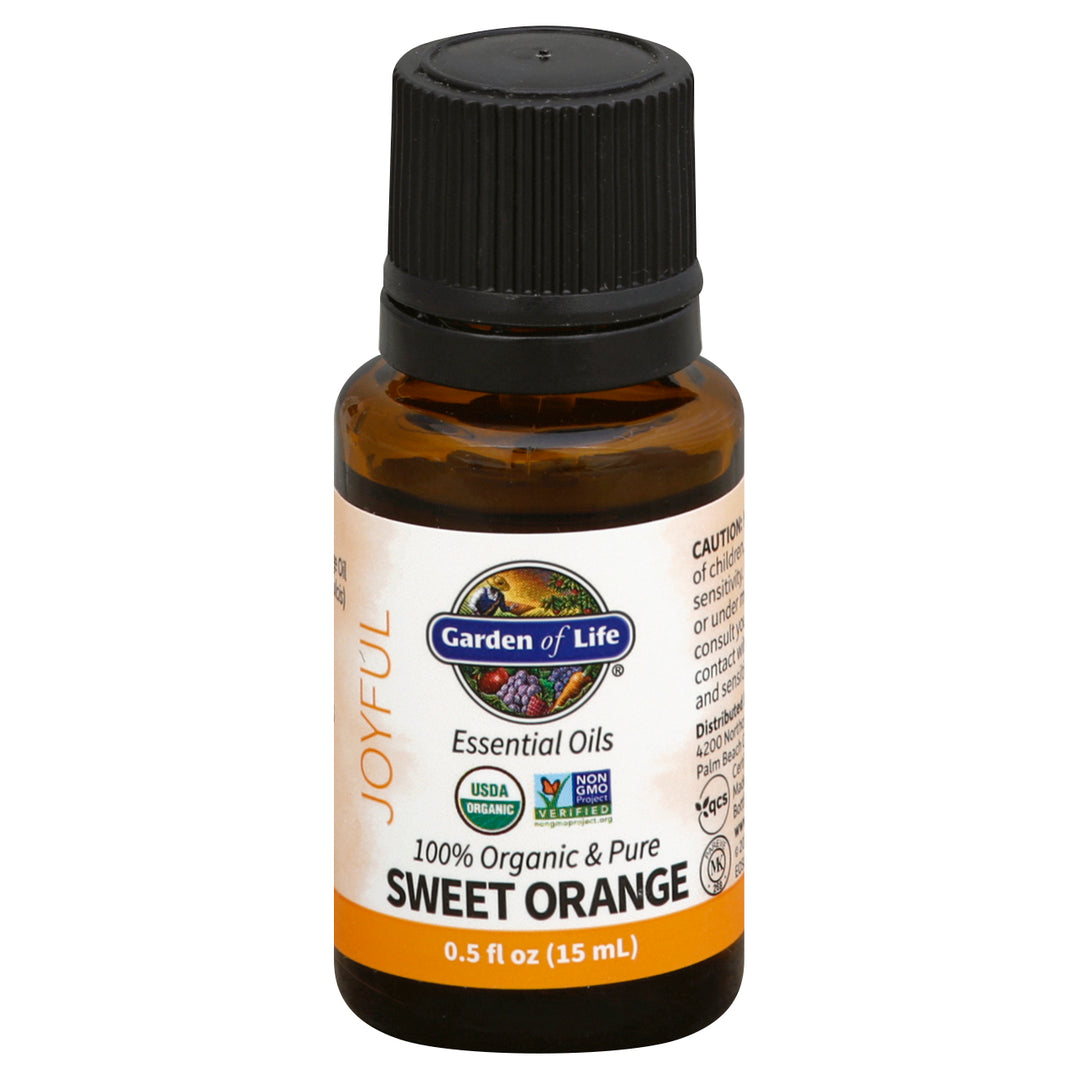Garden Of Life Essential Oils Sweet Orange .5 OZ [UNFI #2308633] T
