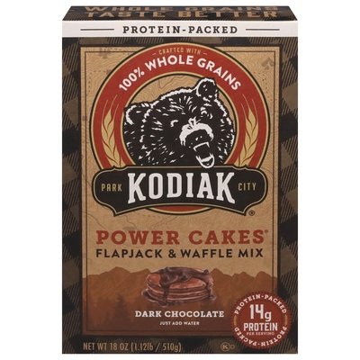 Kodiak Cakes Flapjack & Waffle Mix Dark Chocolate 6/18 OZ [UNFI #1968296] [ebt]