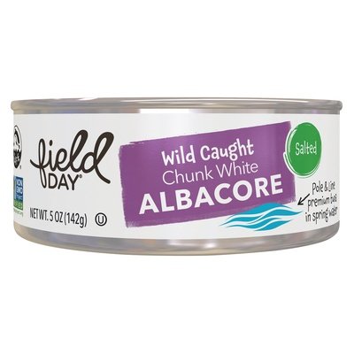 Field Day Skip White Albacore Tuna Salt 12/5 OZ [UNFI #2042075] [ebt]