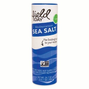 Field Day Sea Salt Mediterranean Coarse 20/24.7Oz [UNFI #0642173] [ebt]