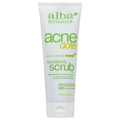 Alba Botanica Maximum Strength Face & Body Scrub 1/8 OZ [UNFI #405084] T