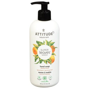 Attitude Hand Soap Orange Leaves Natureal Care Super Leaves Science 16 OZ [UNFI #2757383] T