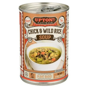 Uptons Naturals Soup Chick & Wild Rice 8/14 OZ [UNFI #2846731] [ebt]