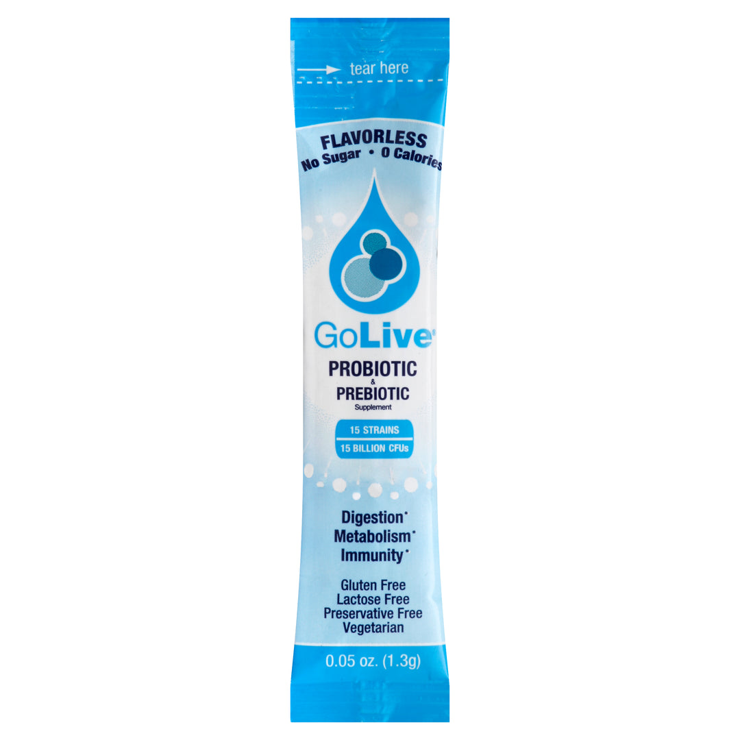 Go Live Probiotic & Prebiotic Supplement Flavorless 28/.05 Z [UNFI #1012509]