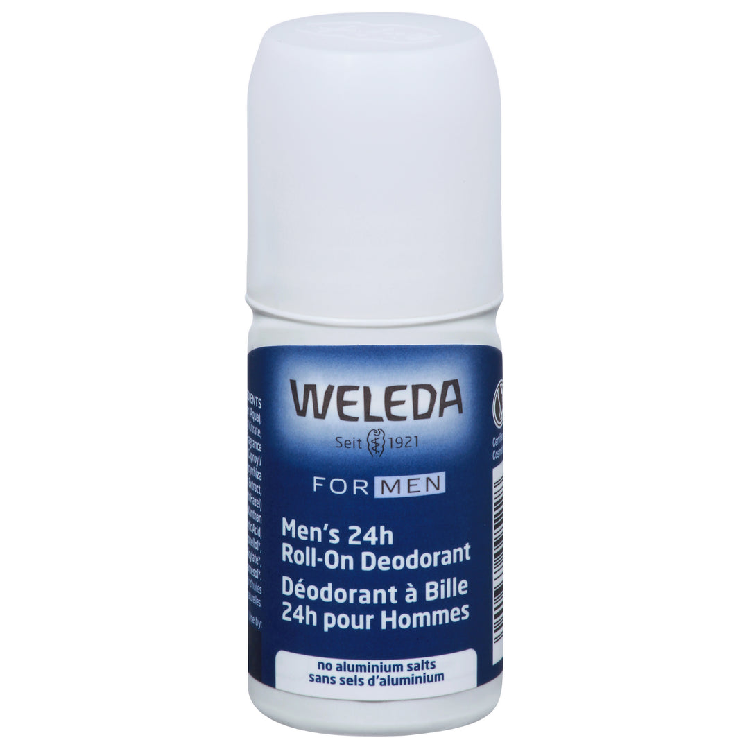 Weleda Deodorant Roll-On 24H For Men 1.7 OZ [UNFI #2243491] T