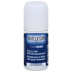 Weleda Deodorant Roll-On 24H For Men 1.7 OZ [UNFI #2243491] T