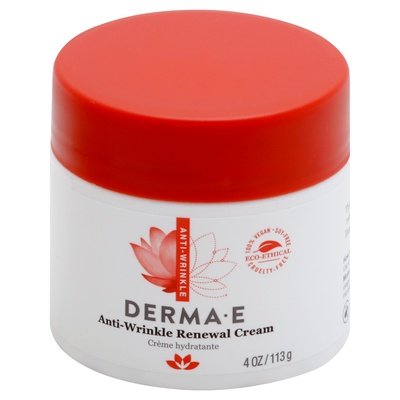 Derma E Anti-Wrinkle Renewal Cream 4 OZ [UNFI #0130112] T
