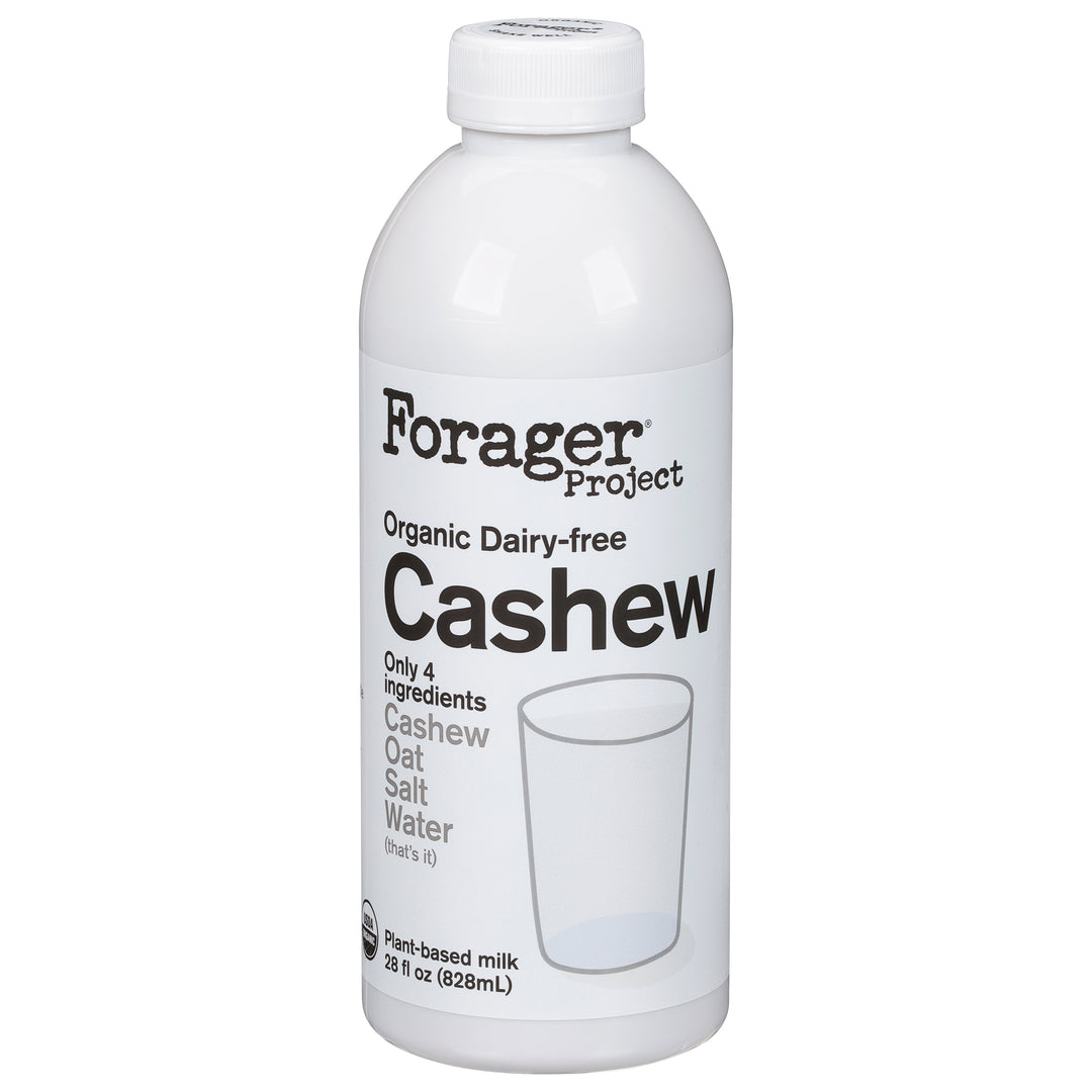 Forager Milk Plant-Based Dairy-Free Organic Cashew 6/28 OZ [UNFI #3048477] [ebt]
