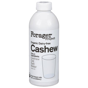 Forager Milk Plant-Based Dairy-Free Organic Cashew 6/28 OZ [UNFI #3048477] [ebt]