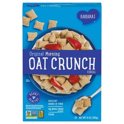 Barbaras Cereal Original Morning Oat Crunch 14 OZ [UNFI #0518464] [ebt]