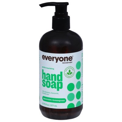 Everyone Hand Soap Spearmint + Lemongrass 1/12.75 OZ [UNFI #1270198] T