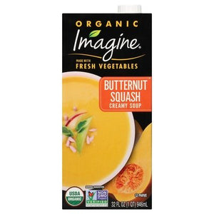 Imagine Foods Soup Organic Butternut Squash Creamy 6/32 OZ [UNFI #2821593] [ebt]