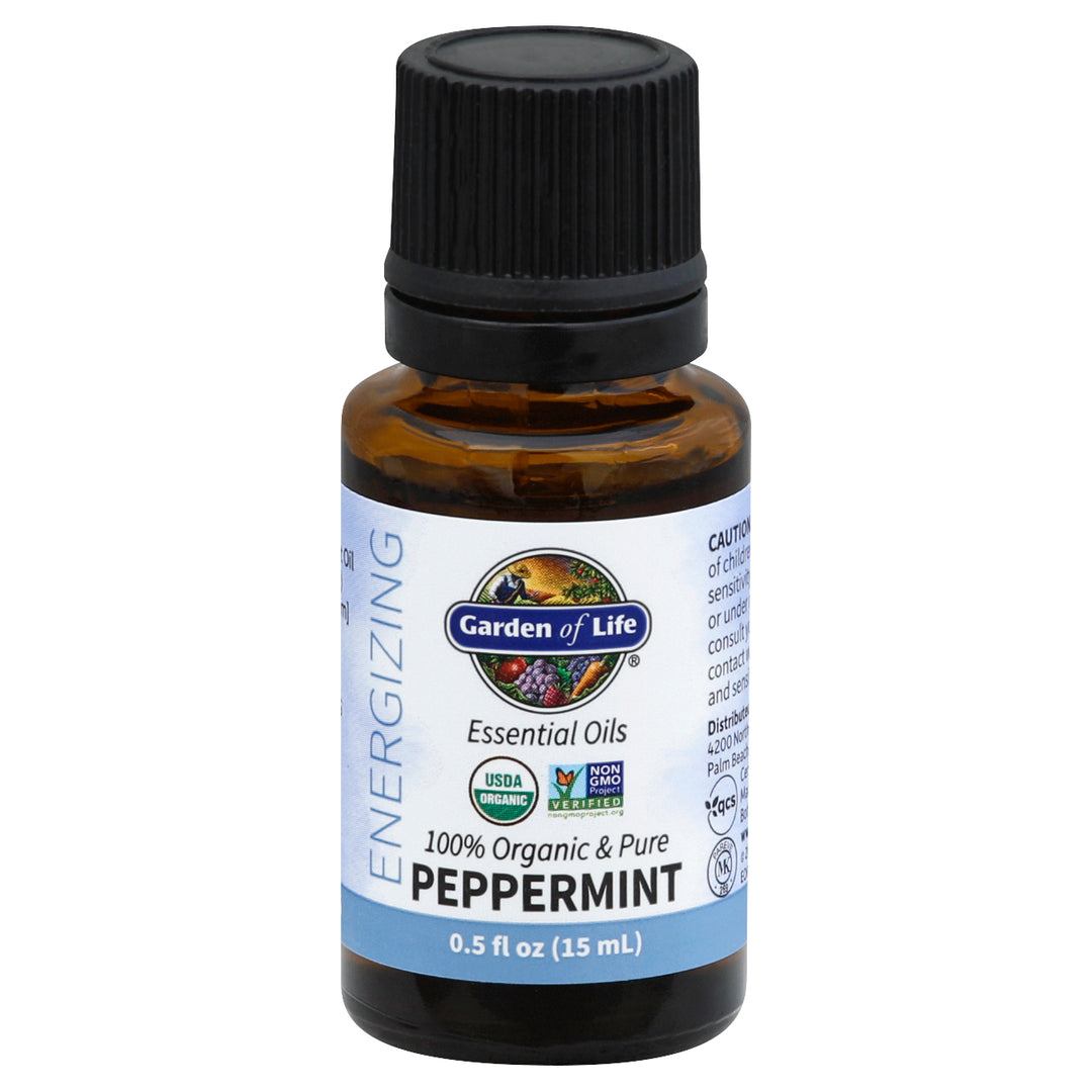 Garden Of Life Essential Oils Peppermint Organic .5 OZ [UNFI #2308542] T