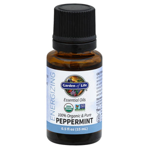 Garden Of Life Essential Oils Peppermint Organic .5 OZ [UNFI #2308542] T
