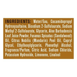 Every Man Jack Beard + Face Wash Sandalwood 6.7 OZ [UNFI #2410124] T