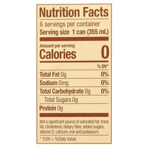 Zevia Soda Zero Sugar Creamy Root Beer 4/6/12 OZ [UNFI #2980613] [ebt]