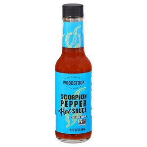 Woodstock Hot Sauce Scorpion Pepper 12/5 OZ [UNFI #2698744] [ebt]