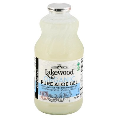 Lakewood Juice Organic Pure Aloe Gel 6/32 OZ [UNFI #0600957] [ebt]