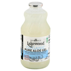 Lakewood Juice Organic Pure Aloe Gel 6/32 OZ [UNFI #0600957] [ebt]