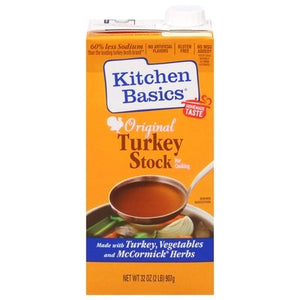 Kitchen Basics Stock Turkey Original 12/32 OZ [UNFI #0484048] [ebt]