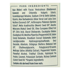 Seaweed Bath Co Body Wash Hydrating Cleansing Eucalyptus & Peppermint 12 OZ [UNFI #1883529] T