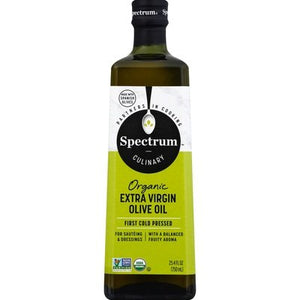 Spectrum Naturals Olive Oil Extra Virgin Organic 6/25.4 OZ [UNFI #0925545] [ebt]