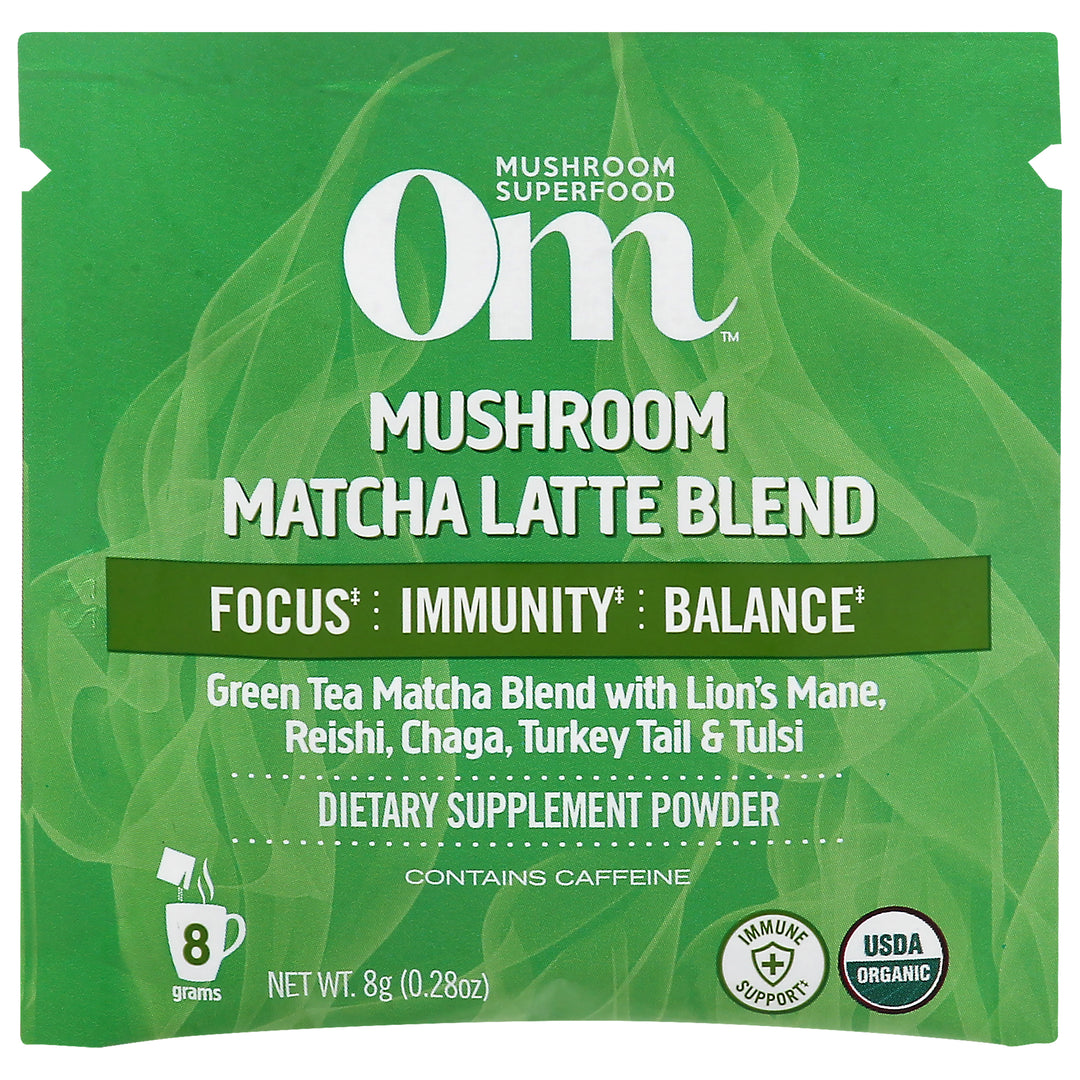 Om Matcha Latte Blend Mushroom 10/.21 OZ [UNFI #2552388]