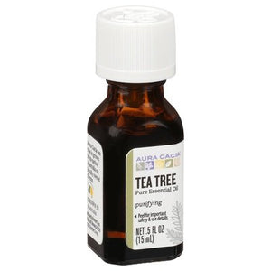 Aura Cacia Pure Essential Oil Tea Tree Purifying 1/.5 OZ [UNFI #620864] T